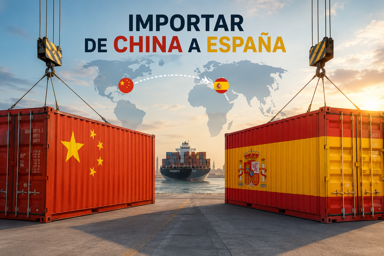 Importar de la Xina a Espanya el 2026: guia pràctica pas a pas